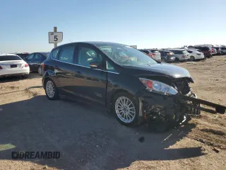 2015 Ford C-Max Energi SEL with VIN 1FADP5CUXFL112830, listed as a Copart auction lot 67725864 with 64,700 mi miles and Salvage Title. Bid and sale history available at carsss.com. Image 4.