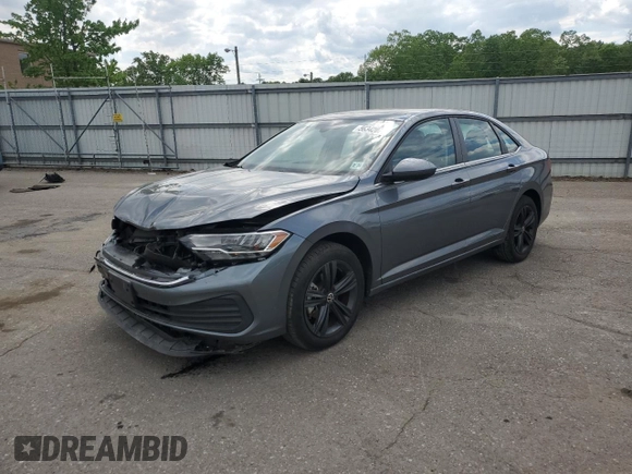2022 Volkswagen Jetta SE with VIN 3VW7M7BU2NM013040, listed as a Copart auction lot 56342075 with 31,171 mi miles and Salvage title. Bid and sale history available at DreamBid. Image 1.