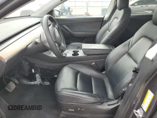 2021 Tesla Model Y Long Range z VIN 5YJYGDEE2MF253676, wystawiony jako Copart lot #54446525 z przebiegiem 36 161 mil mil oraz Szkoda całkowita • Salvage title. Historia ofert i sprzedaży dostępna na DreamBid. Obrazek 7.
