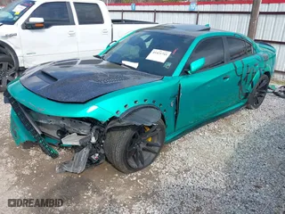 2021 Dodge Charger SRT Hellcat Widebody with VIN 2C3CDXL95MH623026, listed as a IAAI auction lot 41421741 with 60,235 mi miles. Bid and sale history available at carsss.com. Image 17.