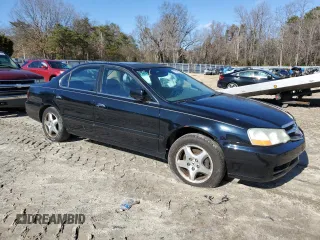 2002 Acura TL w/Navigation with VIN 19UUA567X2A047504, listed as a Copart auction lot 81586304 with 0 mi miles and Non Repairable. Bid and sale history available at carsss.com. Image 4.