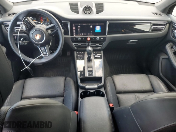 2024 Porsche Macan with VIN WP1AA2A54RLB14018, listed as a Copart auction lot 57595635 with 19,722 mi miles and Salvage title. Bid and sale history available at DreamBid. Image 8.