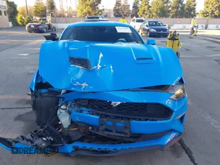 2022 Ford Mustang EcoBoost with VIN 1FA6P8TH4N5106604, listed as a IAAI auction lot 41279530 with 49,110 mi miles. Bid and sale history available at carsss.com. Image 12.