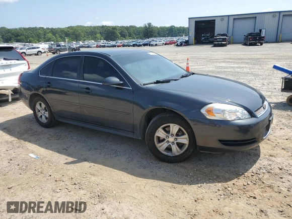 2014 Chevrolet Impala LS with VIN 2G1WA5E31E1171237, listed as a Copart auction lot 61774405 with 141,838 mi miles and Salvage title. Bid and sale history available at DreamBid. Image 4.