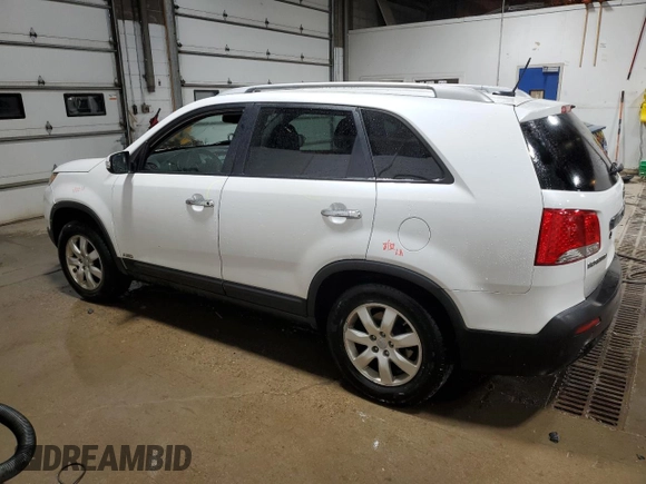 2012 Kia Sorento LX with VIN 5XYKTCA64CG301745, listed as a Copart auction lot 82380944 with 131,528 mi miles and Clean Title. Bid and sale history available at DreamBid. Image 2.