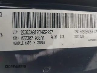 2013 Chrysler 300 with VIN 2C3CCABT7DH652797, listed as a IAAI auction lot 41602405 with 203,920 mi miles. Bid and sale history available at carsss.com. Image 9.