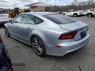 2016 Audi S7 with VIN WAUW2AFC7GN066938, listed as a Copart auction lot 45949684 with 0 mi miles and Salvage Title. Bid and sale history available at carsss.com. Image 2.