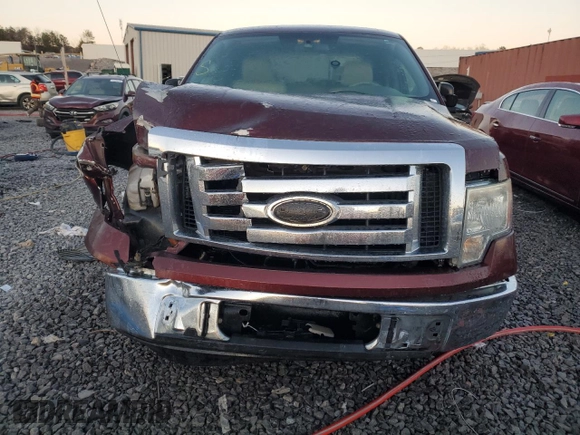 2009 Ford F-150 XL with VIN 1FTPW12V69KC71691, listed as a Copart auction lot 46351605 with 219,531 mi miles and Salvage Title. Bid and sale history available at carsss.com. Image 5.