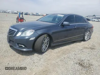 2010 Mercedes-Benz E 550 Luxury with VIN WDDHF7CB7AA225685, listed as a Copart auction lot 60713225 with 176,210 mi miles and Salvage title. Bid and sale history available at DreamBid. Image 1.