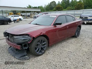 2019 Dodge Charger SXT with VIN 2C3CDXBG4KH576567, listed as a Copart auction lot 59627445 with 255,718 mi miles and Salvage title. Bid and sale history available at DreamBid. Image 1.