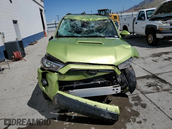 2023 Toyota 4Runner TRD Off Road Premium with VIN JTERU5JR6P6110477, listed as a Copart auction lot 58771685 with Not provided miles and Salvage title. Bid and sale history available at DreamBid. Image 5.