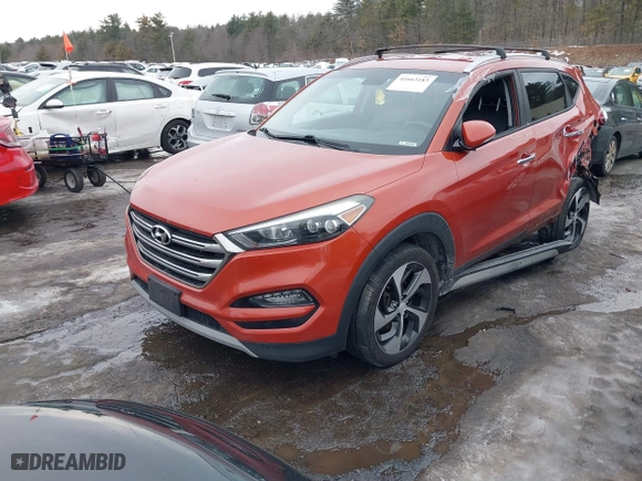 2017 Hyundai Tucson Sport with VIN KM8J3CA21HU406964, listed as a IAAI auction lot 41663183 with 158,654 mi miles. Bid and sale history available at carsss.com. Image 17.