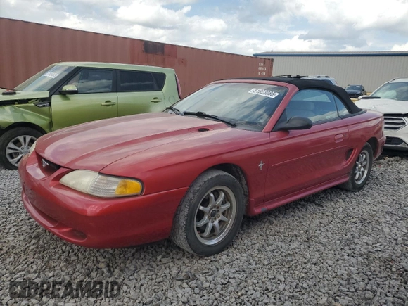 1998 Ford Mustang with VIN 1FAFP4442WF200058, listed as a Copart auction lot 51623085 with 89,013 mi miles and Salvage Title. Bid and sale history available at carsss.com. Image 1.
