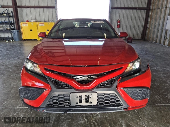 2023 Toyota Camry SE with VIN 4T1G11AK5PU126922, listed as a Copart auction lot 43338095 with 31,786 mi miles and Clean Title. Bid and sale history available at carsss.com. Image 5.