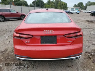 2022 Audi A5 Sportback Premium with VIN WAUABCF51NA011980, listed as a Copart auction lot 71982364 with 8,077 mi miles and Salvage Title. Bid and sale history available at carsss.com. Image 6.