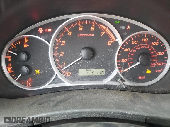 2011 Subaru WRX WRX z VIN JF1GV7E61BG504773, wystawiony jako Copart lot #46878875 z przebiegiem 119 110 mil mil oraz Szkoda całkowita • Salvage title. Historia ofert i sprzedaży dostępna na DreamBid. Obrazek 9.
