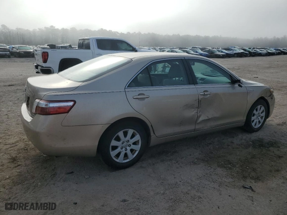 2007 Toyota Camry Hybrid with VIN 4T1BB46K07U023148, listed as a Copart auction lot 43393685 with 95,691 mi miles and Clean Title. Bid and sale history available at carsss.com. Image 3.