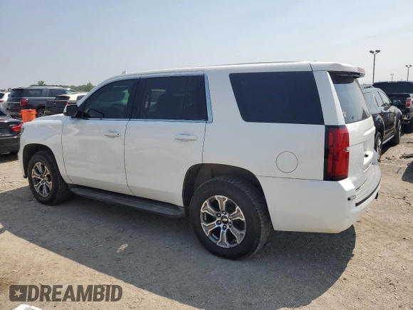 2015 Chevrolet Tahoe Commercial with VIN 1GNLC2EC6FR631060, listed as a Copart auction lot 60708295 with 158,537 mi miles and Clean title. Bid and sale history available at DreamBid. Image 2.