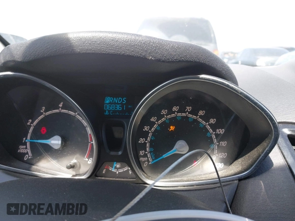 2019 Ford Fiesta SE with VIN 3FADP4EJ0KM148614, listed as a IAAI auction lot 41860070 with 68,361 mi miles and . Bid and sale history available at DreamBid. Image 7.