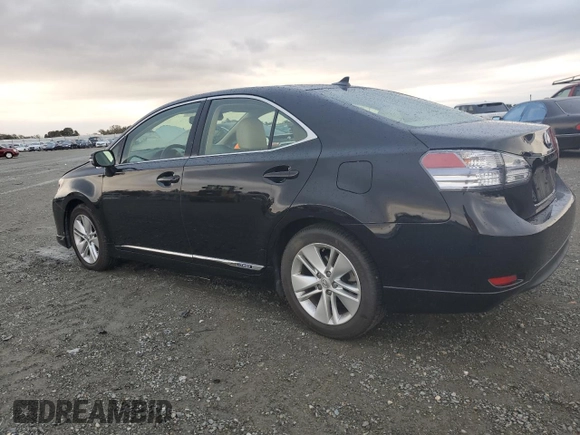 2011 Lexus HS 250h with VIN JTHBB1BA9B2043899, listed as a Copart auction lot 79117634 with 81,481 mi miles and Salvage Title. Bid and sale history available at DreamBid. Image 2.