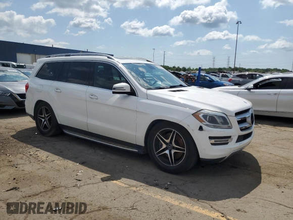 2014 Mercedes-Benz GL 450 with VIN 4JGDF7CE6EA280570, listed as a Copart auction lot 60509805 with 187,640 mi miles and Clean title. Bid and sale history available at DreamBid. Image 4.