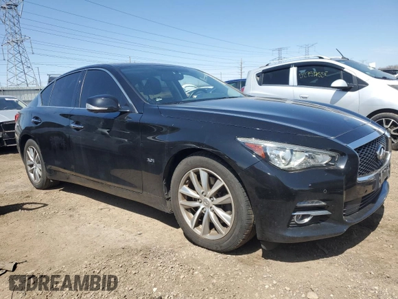 2017 Infiniti Q50 Premium с VIN JN1EV7AR5HM840909, выставлен на аукционе Copart как лот 52958685 с пробегом 72 164 миль миль и Списание • Salvage title. История ставок и продаж доступна на DreamBid. Изображение 4.