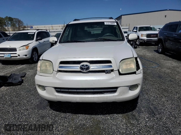 2006 Toyota Sequoia Limited with VIN 5TDZT38A06S278044, listed as a Copart auction lot 51319885 with 279,990 mi miles and Salvage Title. Bid and sale history available at DreamBid. Image 5.