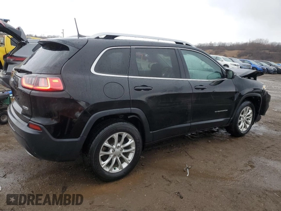 2019 Jeep Cherokee Latitude with VIN 1C4PJMCX1KD189622, listed as a Copart auction lot 47774635 with 37,055 mi miles and Salvage title. Bid and sale history available at DreamBid. Image 3.