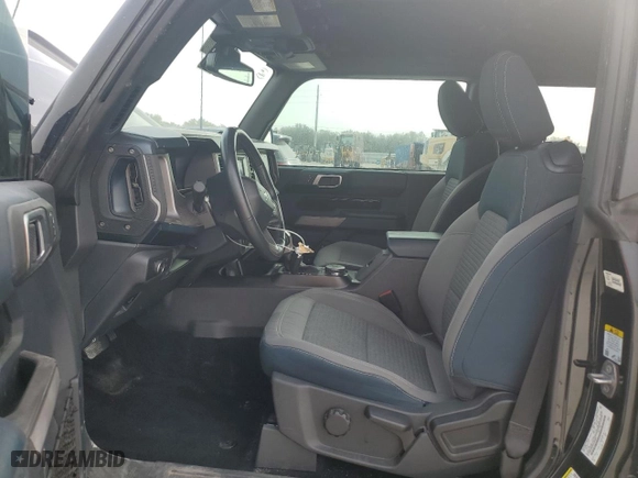 2022 Ford Bronco with VIN 1FMDE5AHXNLB04601, listed as a Copart auction lot 85704284 with 34,708 mi miles and Salvage Title. Bid and sale history available at carsss.com. Image 7.