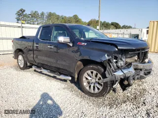 2020 Chevrolet Silverado 1500 LTZ with VIN 1GCRYGED8LZ292386, listed as a Copart auction lot 75872874 with 53,902 mi miles and Salvage Title. Bid and sale history available at carsss.com. Image 4.