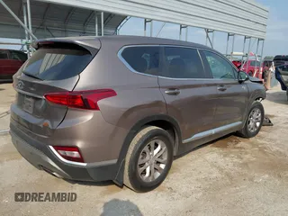2020 Hyundai Santa Fe SE with VIN 5NMS23AD6LH220012, listed as a IAAI auction lot 42317046 with 141,055 mi miles and . Bid and sale history available at DreamBid. Image 4.