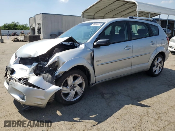 2004 Pontiac Vibe z VIN 5Y2SL64844Z431400, wystawiony jako Copart lot #55858625 z przebiegiem 179 512 mil mil oraz Szkoda całkowita • Salvage title. Historia ofert i sprzedaży dostępna na DreamBid. Obrazek 1.