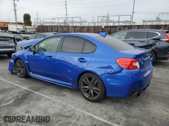2017 Subaru WRX Limited with VIN JF1VA1J6XH9815475, listed as a Copart auction lot 50603045 with 56,608 mi miles and Salvage Title. Bid and sale history available at carsss.com. Image 2.