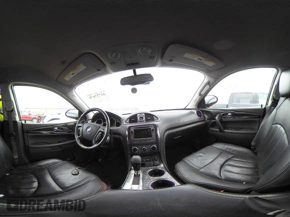 2015 Buick Enclave Leather with VIN 5GAKVBKD9FJ224801, listed as a IAAI auction lot 41737679 with 100,115 mi miles and . Bid and sale history available at carsss.com. Image 18.