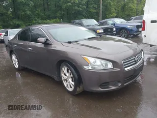 2013 Nissan Maxima SV with VIN 1N4AA5AP7DC810889, listed as a IAAI auction lot 42276371 with 47,000 mi miles and . Bid and sale history available at DreamBid. Image 1.