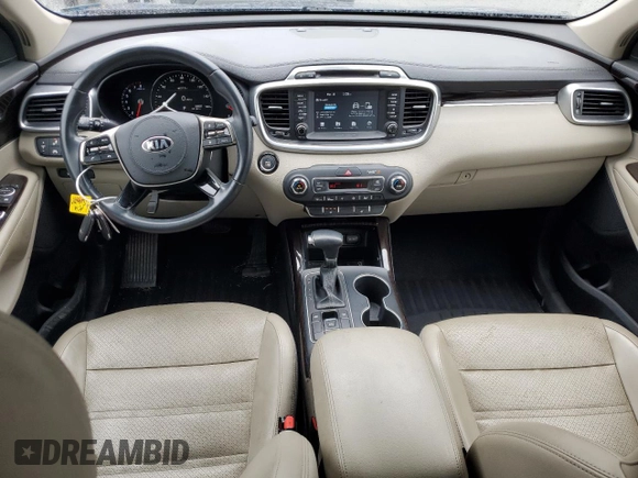 2019 Kia Sorento EX V6 with VIN 5XYPH4A54KG447534, listed as a Copart auction lot 48129275 with 93,132 mi miles and Salvage Title. Bid and sale history available at carsss.com. Image 8.
