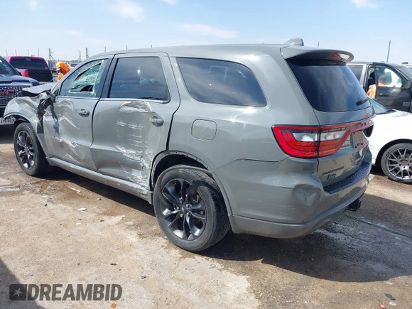 2021 Dodge Durango GT Plus z VIN 1C4RDHDG0MC573390, wystawiony jako IAAI lot #41899514 z przebiegiem 108 819 mil mil oraz . Historia ofert i sprzedaży dostępna na DreamBid. Obrazek 3.