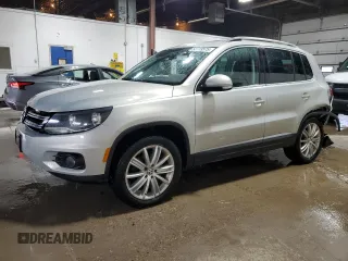 2013 Volkswagen Tiguan SE z VIN WVGBV3AX1DW579506, wystawiony jako Copart lot #52719575 z przebiegiem 163 471 mil mil oraz Szkoda całkowita • Salvage title. Historia ofert i sprzedaży dostępna na DreamBid. Obrazek 1.