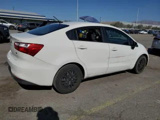 2016 Kia Rio LX with VIN KNADM4A39G6554583, listed as a Copart auction lot 51648045 with Not Provided miles and Salvage Title. Bid and sale history available at DreamBid. Image 3.