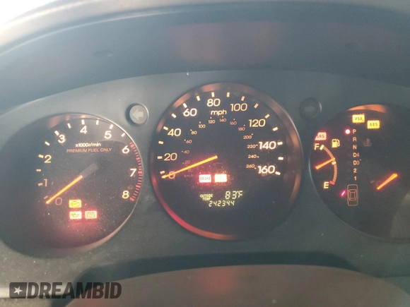 2002 Acura RL z VIN JH4KA96522C015919, wystawiony jako Copart lot #43828005 z przebiegiem 242 344 mil mil oraz Szkoda całkowita • Salvage title. Historia ofert i sprzedaży dostępna na DreamBid. Obrazek 9.