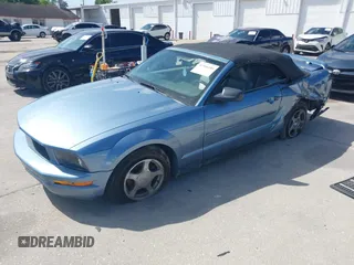 2006 Ford Mustang Standard with VIN 1ZVFT84N065224870, listed as a IAAI auction lot 41966185 with 106,780 mi miles and . Bid and sale history available at carsss.com. Image 2.
