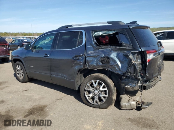 2020 GMC Acadia SLT z VIN 1GKKNULS7LZ214115, wystawiony jako Copart lot #54051405 z przebiegiem 56 588 mil mil oraz Szkoda całkowita • Salvage title. Historia ofert i sprzedaży dostępna na DreamBid. Obrazek 2.
