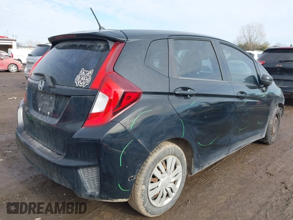 2015 Honda Fit LX with VIN 3HGGK5H50FM768011, listed as a IAAI auction lot 41499374 with 142,211 mi miles and . Bid and sale history available at DreamBid. Image 4.