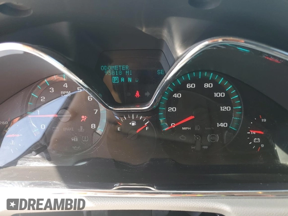 2016 Chevrolet Traverse LT with VIN 1GNKRGKD8GJ156032, listed as a Copart auction lot 52242535 with 95,818 mi miles and Non Repairable. Bid and sale history available at carsss.com. Image 9.