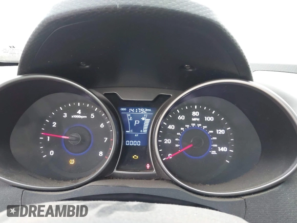 2012 Hyundai Veloster w/Black Int with VIN KMHTC6AD7CU072850, listed as a IAAI auction lot 41868715 with 141,792 mi miles and . Bid and sale history available at DreamBid. Image 7.