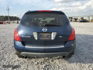 2006 Nissan Murano SL with VIN JN8AZ08WX6W546348, listed as a Copart auction lot 49242085 with 176,209 mi miles and Salvage Title. Bid and sale history available at carsss.com. Image 6.