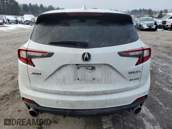2022 Acura RDX PMC Edition with VIN 5J8TC2H88NL003603, listed as a Copart auction lot 41816275 with 120,102 mi miles and Salvage Title. Bid and sale history available at carsss.com. Image 6.