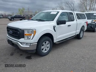 2022 Ford F-150 XL with VIN 1FTEX1EP6NKE67965, listed as a IAAI auction lot 41969866 with 25,911 mi miles and . Bid and sale history available at carsss.com. Image 2.
