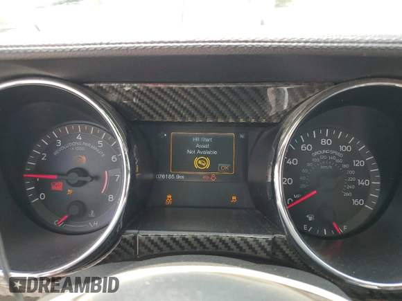 2015 Ford Mustang GT with VIN 1FA6P8CF9F5313621, listed as a Copart auction lot 60843225 with 76,185 mi miles and Salvage title. Bid and sale history available at DreamBid. Image 9.
