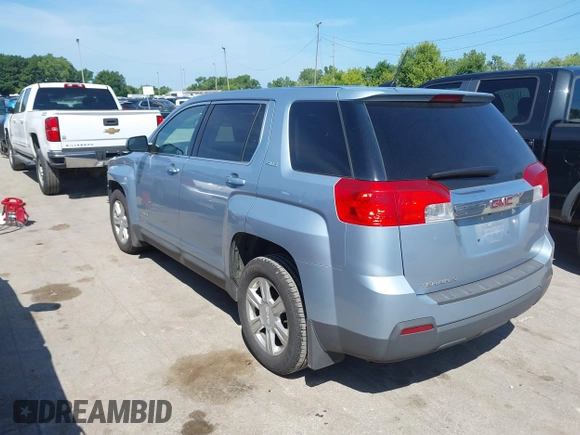 2014 GMC Terrain SLE with VIN 2GKALMEK2E6155326, listed as a IAAI auction lot 42779050 with 122,945 mi miles and . Bid and sale history available at DreamBid. Image 3.